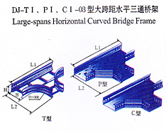 dj-tI、pI、cI-03型大跨距水平三通橋架